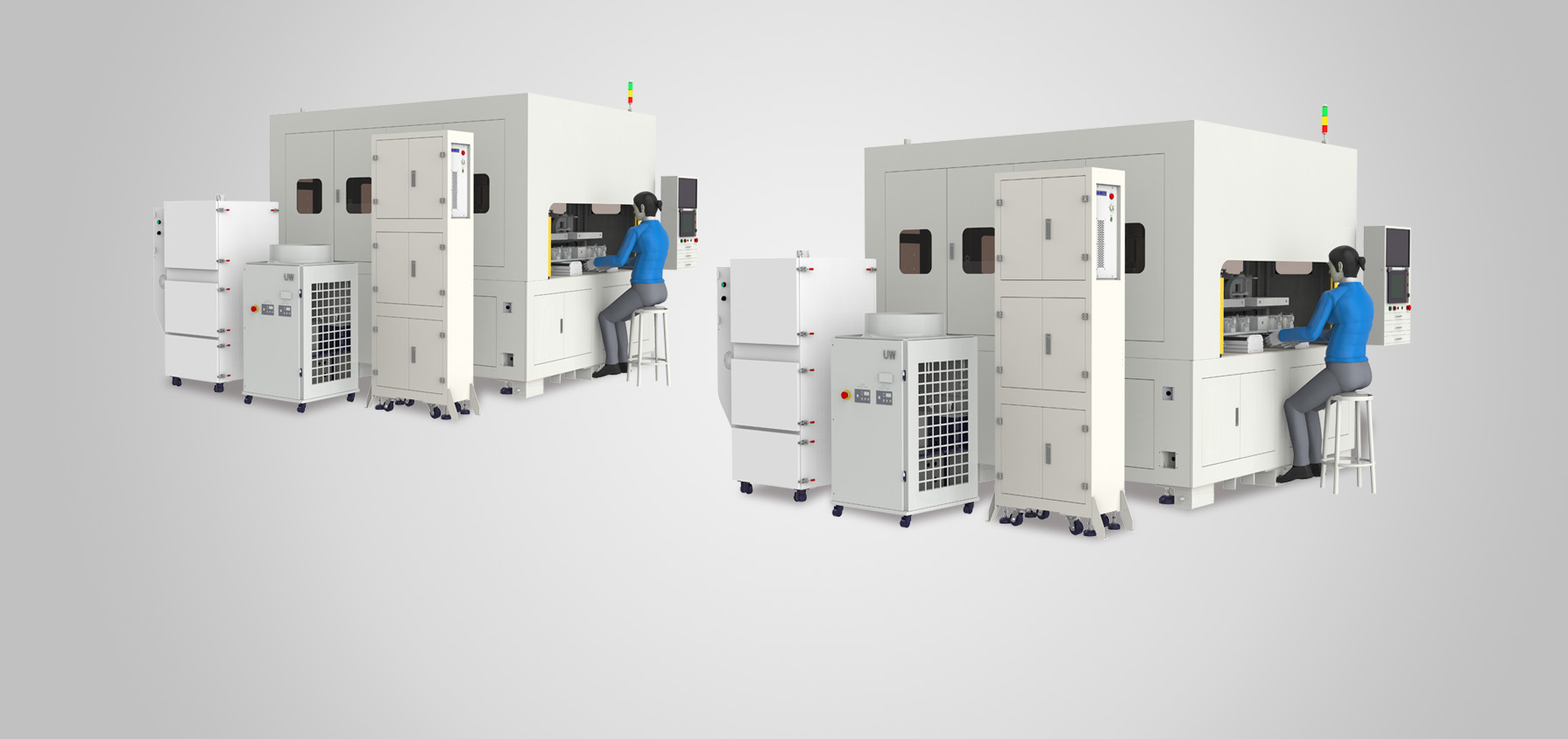 Dual-Station Welding Machine Laser Processing Equipment