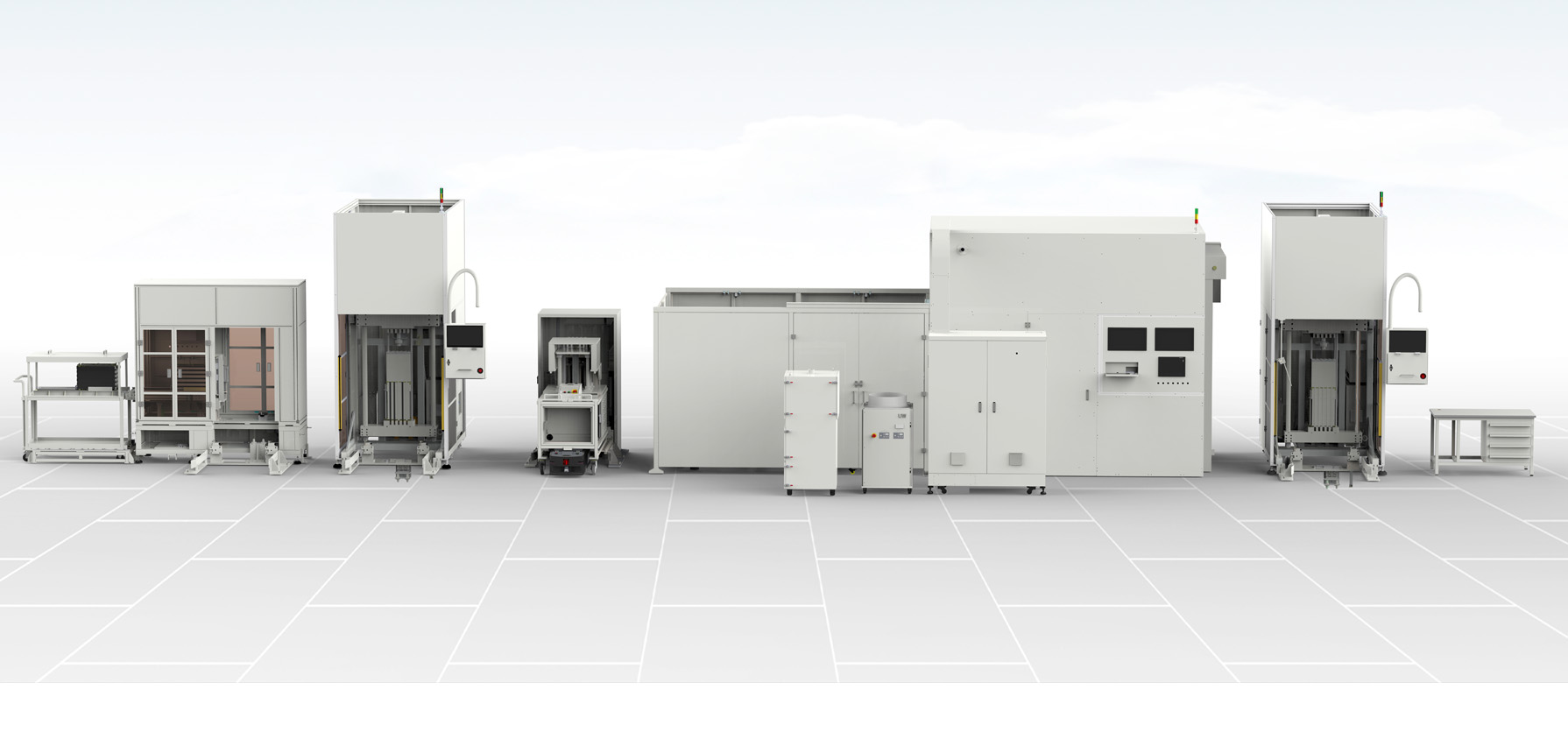 Fuel-Cell Stack Assembly Line Laser Processing Equipment