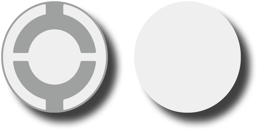 QCM Quartz Crystal Sensor Wafer (Quartz Crystal Microbalance Sensor Crystal) Crystallography