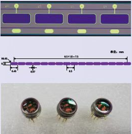 InGaAs APD Multi-Element Linear Array Detector Chip OVQT-LAA8 Optical Detectors