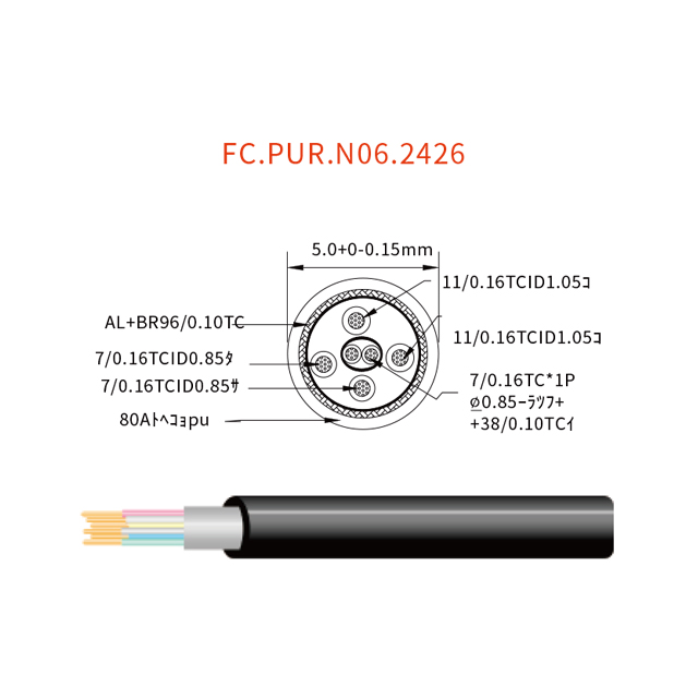 FC.PUR.N06.2426 Fiber Cables & Bundles