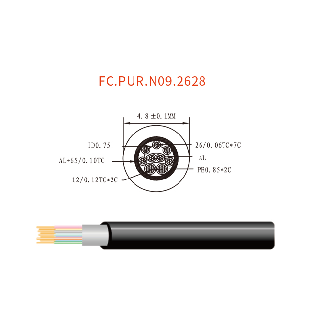 FC.PUR.N09.2628 Fiber Cables & Bundles