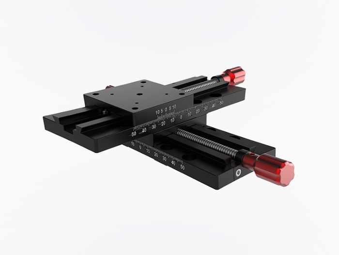Manual Two-Axis Translation Stage XY OMSDH02AE Control Panel
