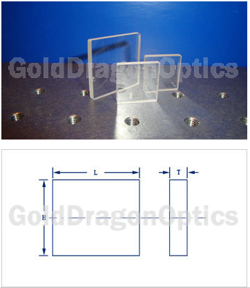 K9 Square Window Optical Windows