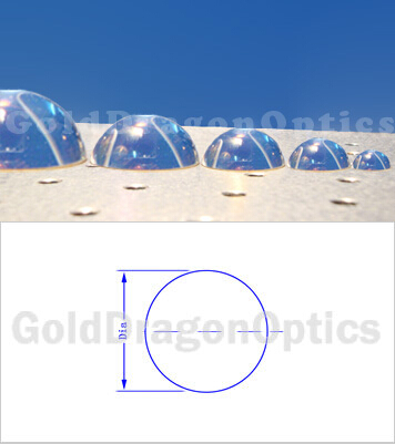 K9 Half-Ball Lens Optical Lenses