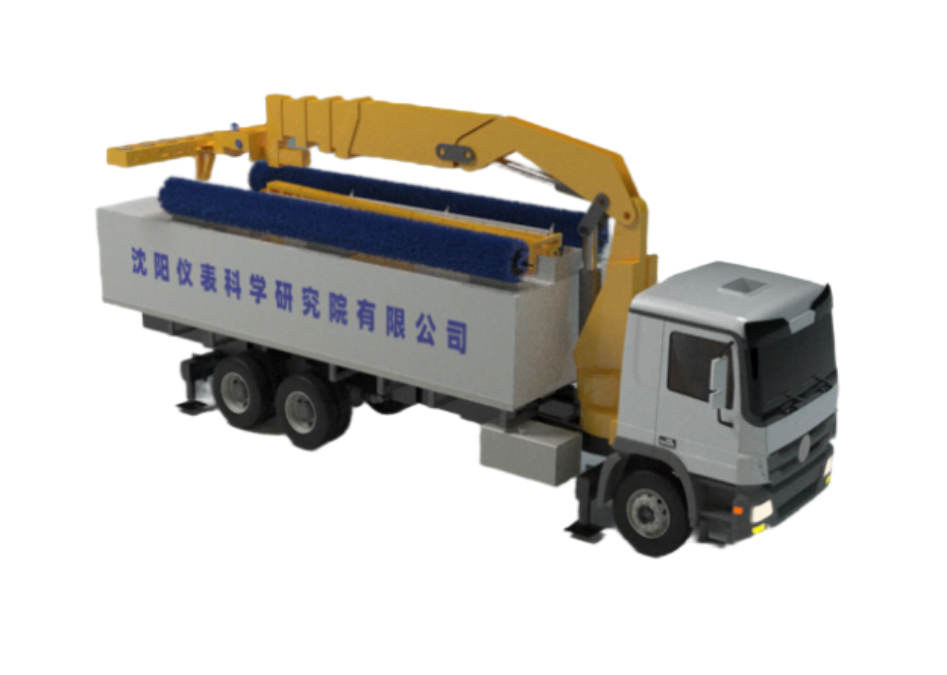 Stationary Boom Cleaning Vehicle Material-based Production Equipment
