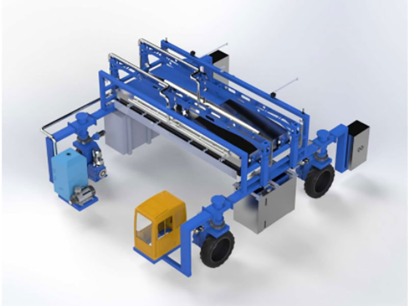 Gantry Crossing Cleaning Vehicle Material-based Production Equipment