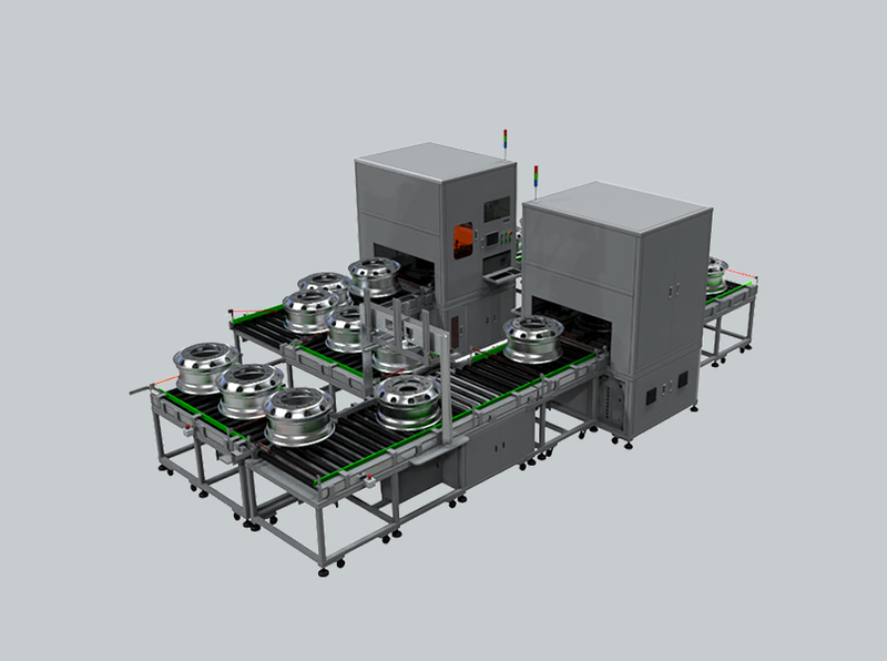 Wheel Hub Fiber Laser Marking Machine Laser Processing Equipment
