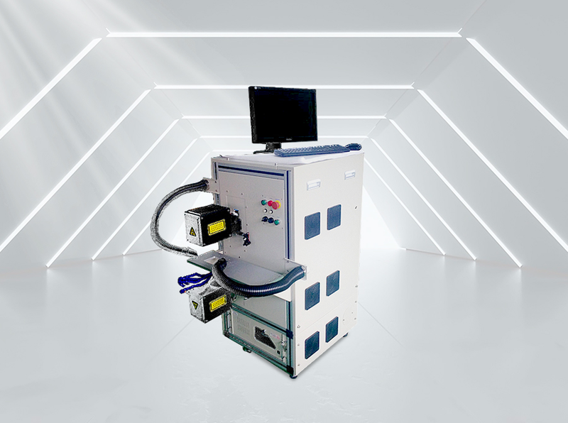 Dual-Head Wire Stripping Machine CO2-TD55-2A Laser Processing Equipment
