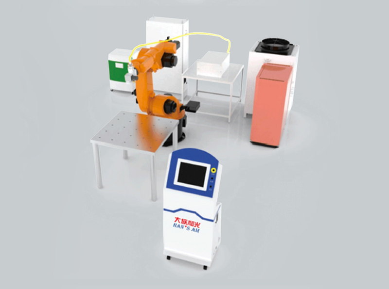 Robotic Laser Cleaning System Laser Processing Equipment