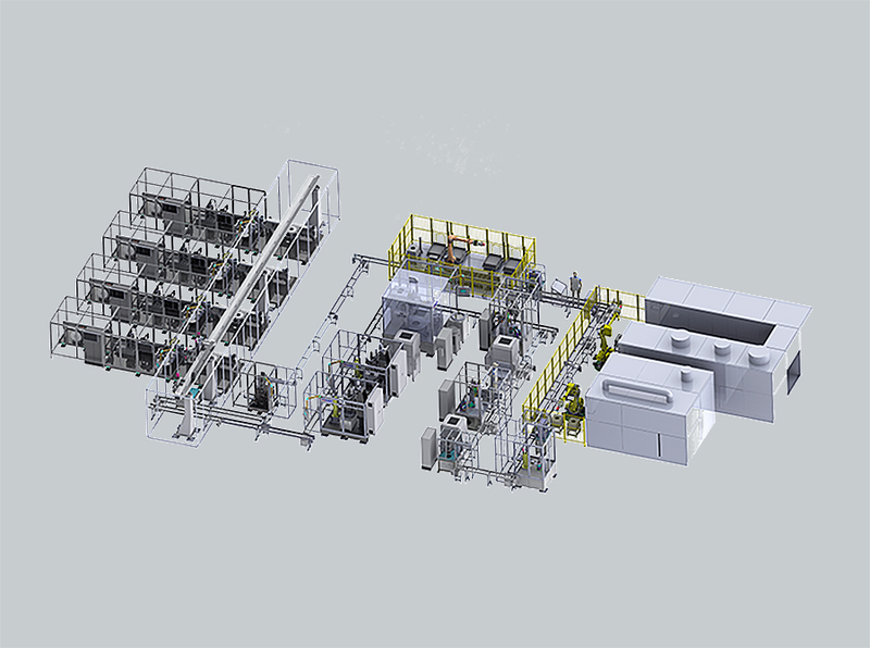 Hairpin Motor Stator Automated Assembly Line - Automation Equipment Industrial Manufacturing