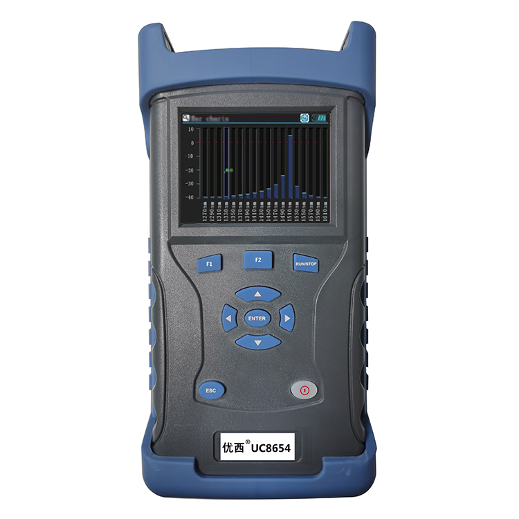 U8654 Handheld LanWDM Wavelength Light Source + Optical Power Meter Optical Power Meters