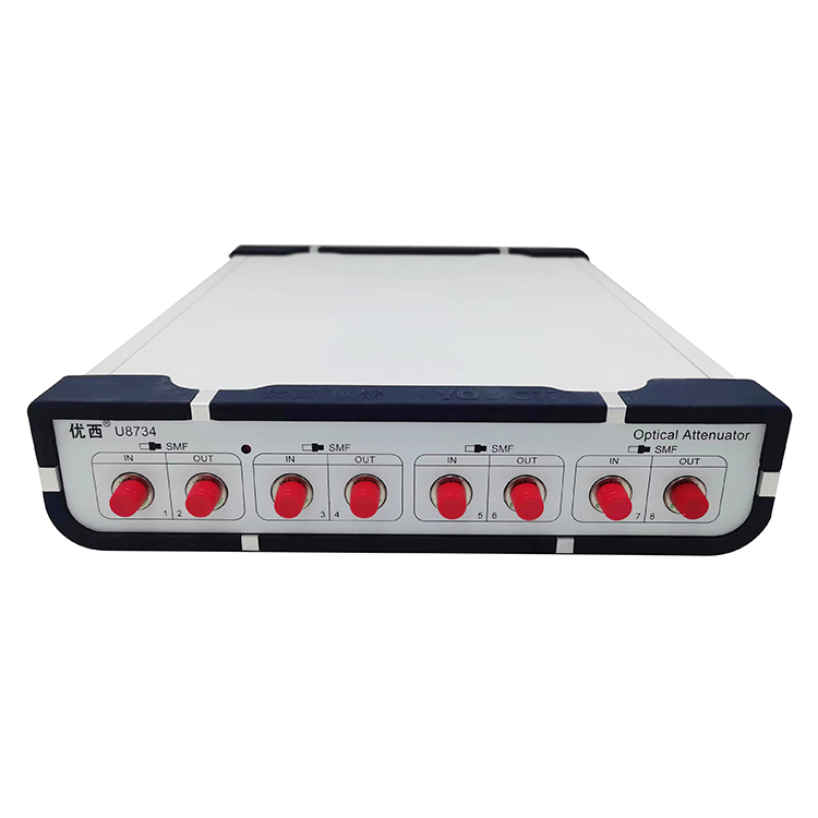 U8734/U8738 4/8 4/8 channel optical controlled optical attenuator Fiber Optic Attenuators