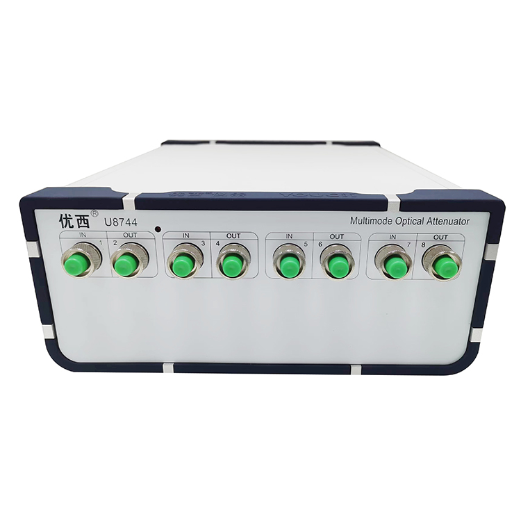 U8744 4 Multimode 4 channel multi mode optical attenuator Fiber Optic Attenuators