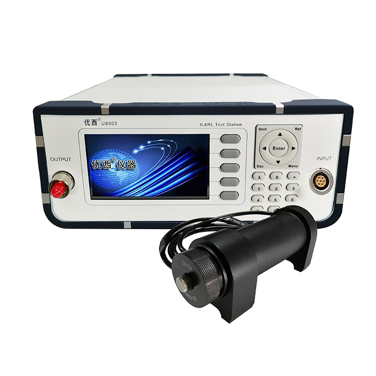 U8503+U82021 Light Source Insert/Return loss meter by Light Source External Fiber Test & Measurement