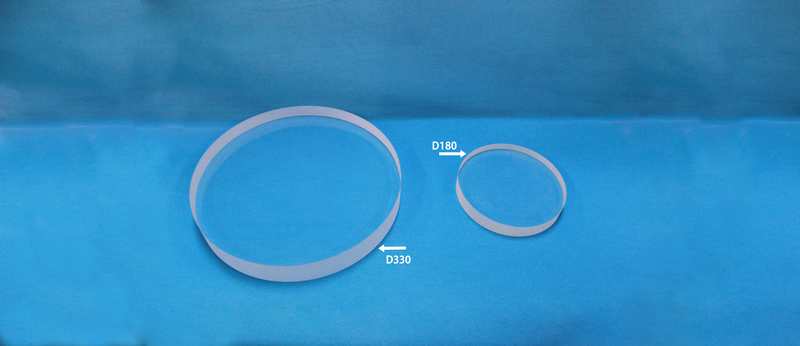 Large-Aperture Super-Smooth Window Optical Windows