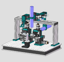 Planar Lightwave Circuit (PLC) Semi-Automatic Coupling System AR/VR