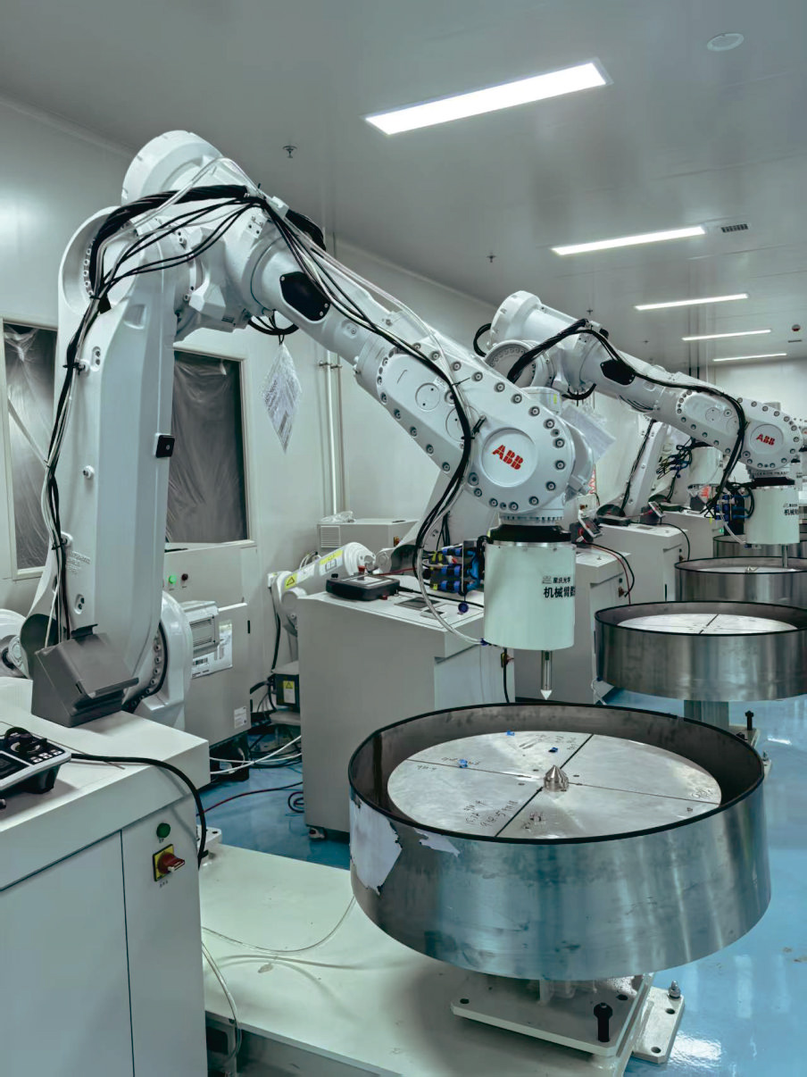 grating force-controlled CNC polishing system Optical Production Equipment