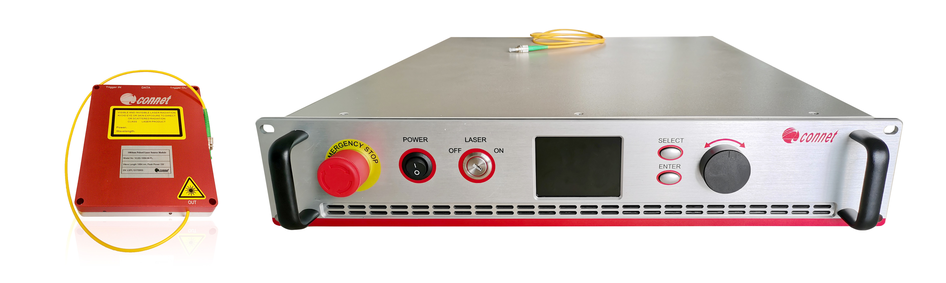 1550nm continuous fiber laser (1-200mW) Laser Modules & Systems