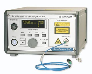 Swept Broadband Tunable Semiconductor Laser Source Superluminescent Diodes