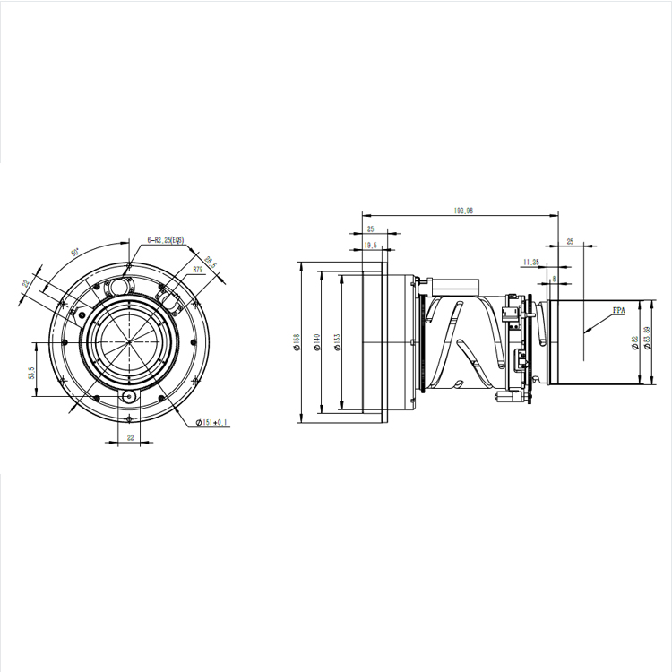 CNGE- 25-150mm continuous zoom lens High-Performance Lenses
