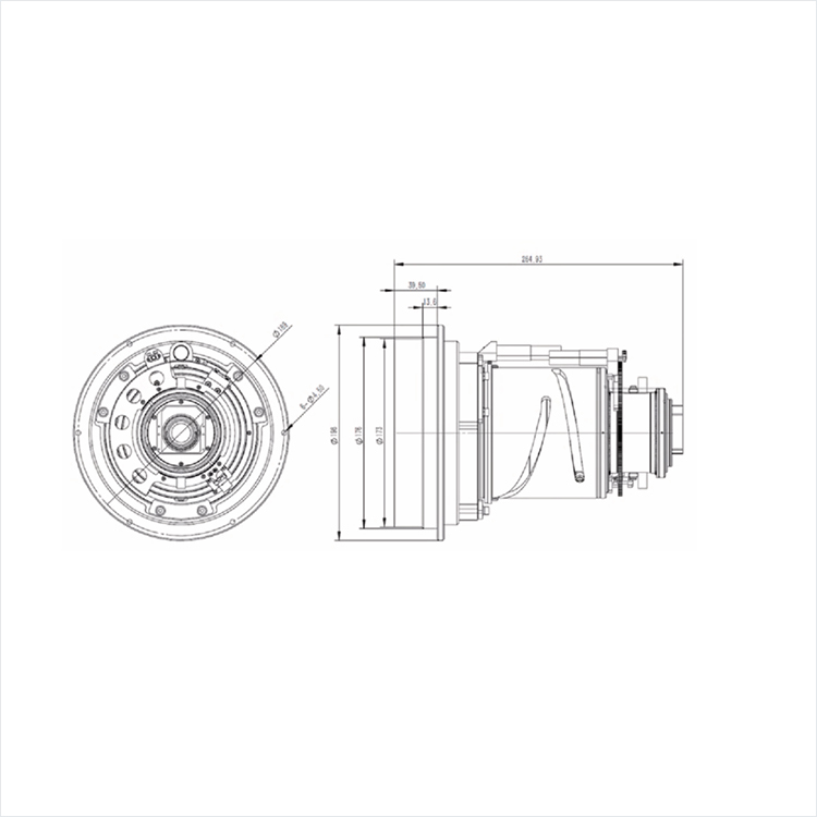 CNGE- 25-225mm LWIR Motorized Zoom Lens High-Performance Lenses