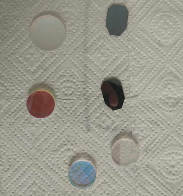 Silicon UV Laser Galvanometer Mirror Optical Material