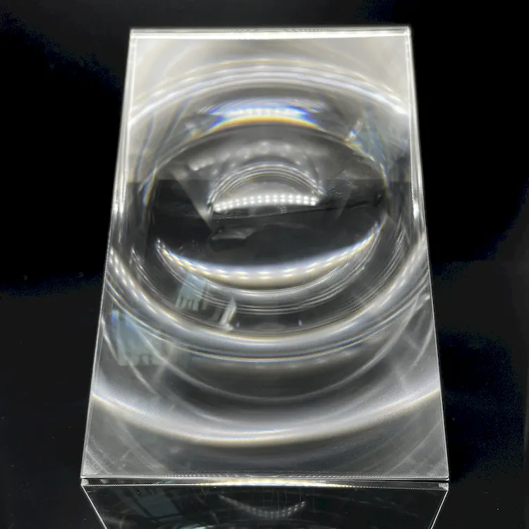 7-Inch Rear Fresnel Lens Manufacturer for Projectors Optical Lenses