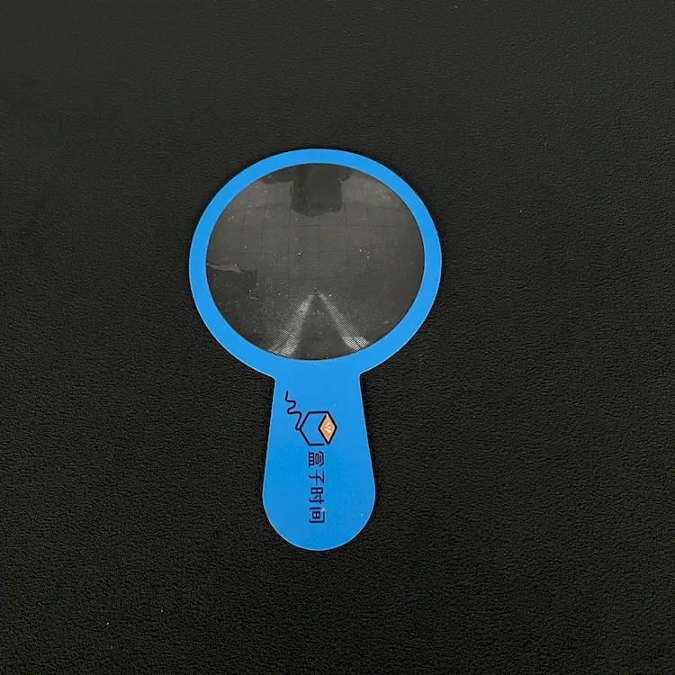 PVC Mini Handheld Optical Lenses