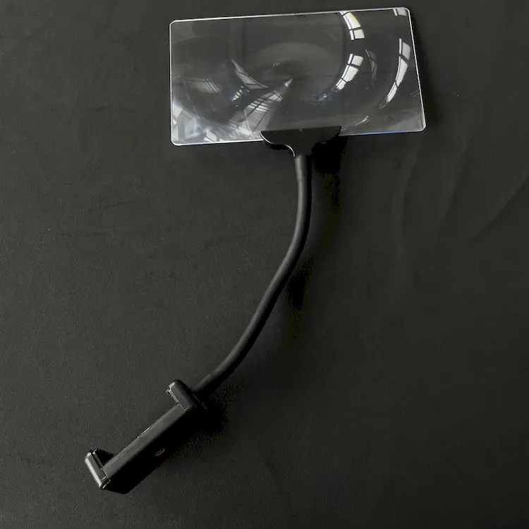 Portable E-Clip Phone Entertainment Magnifier Optical Lenses