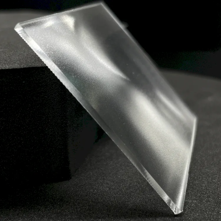 Factory Custom Frosted Fresnel Lens 51.3*57.1 Focal Length F60 Grit No.30 Optical Lenses
