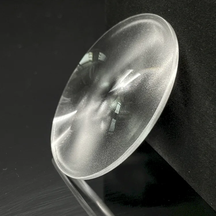 Factory Custom Frosted Fresnel Lens φ53.6 Focal Length F21 Grit No.8 Optical Lenses