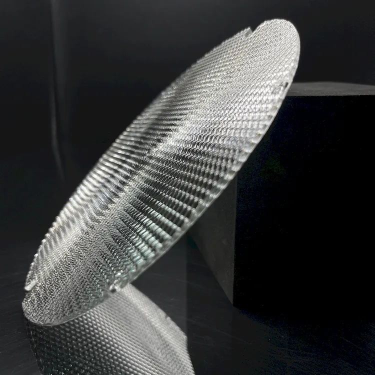 Miniature Array Fresnel Lens Fly-Eye Lens φ150 Focal Length F120 Fly-Eye No.46 Optical Lenses