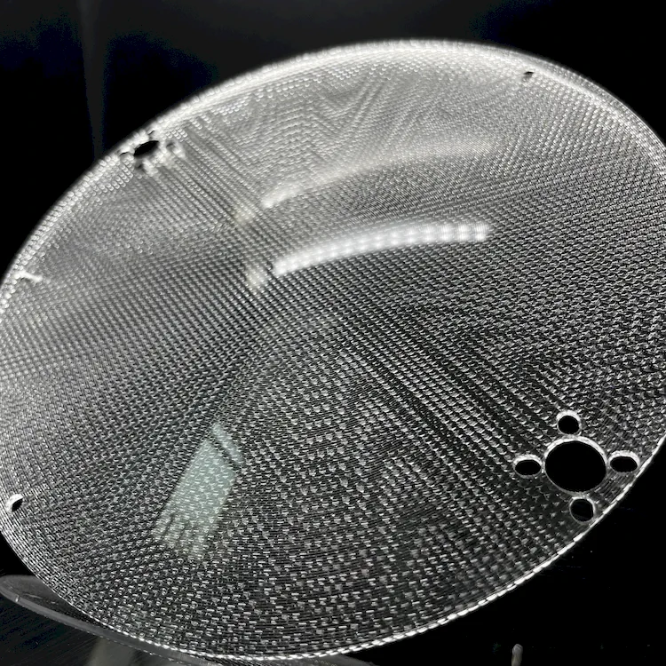 Miniature Array Fresnel Lens Fly-Eye Lens φ177 Focal Length F148 Fly-Eye No.3-3 Optical Lenses