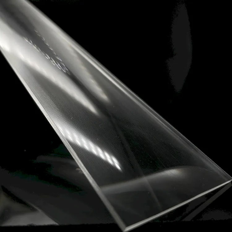 Linear Fresnel Lens 400*100 Focal Length F80MM Optical Lens Manufacturer Optical Lenses
