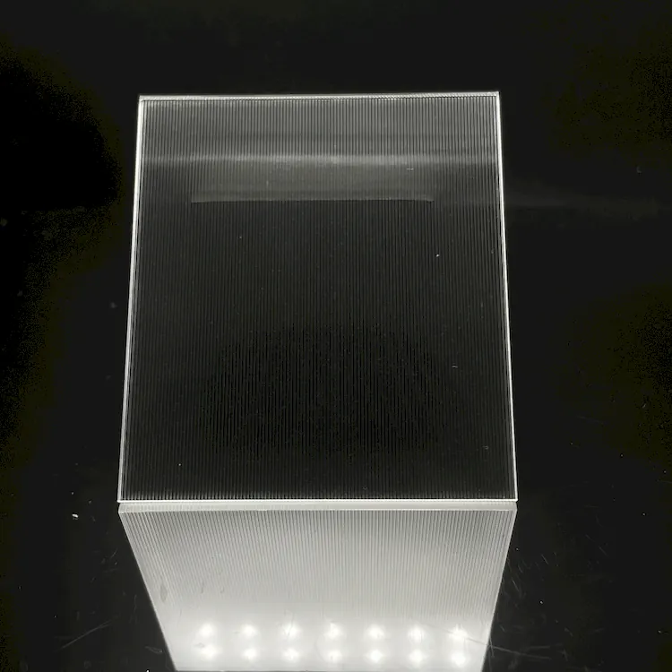 Fresnel Cylindrical Lens for Forklift Area Light 85*75 S1 Cylindrical Lens Optical Lenses