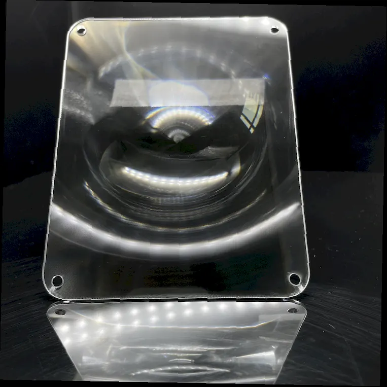 High Transmittance Stage Light Fresnel Lens 149*119 Focal Length F220 Optical Lens Manufacturer Optical Lenses