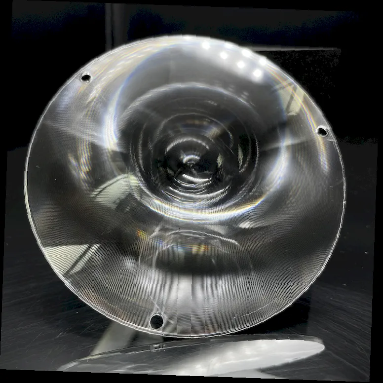 High Transmittance Stage Light Fresnel Lens φ110 Focal Length F55 Optical Lens Manufacturer Optical Lenses
