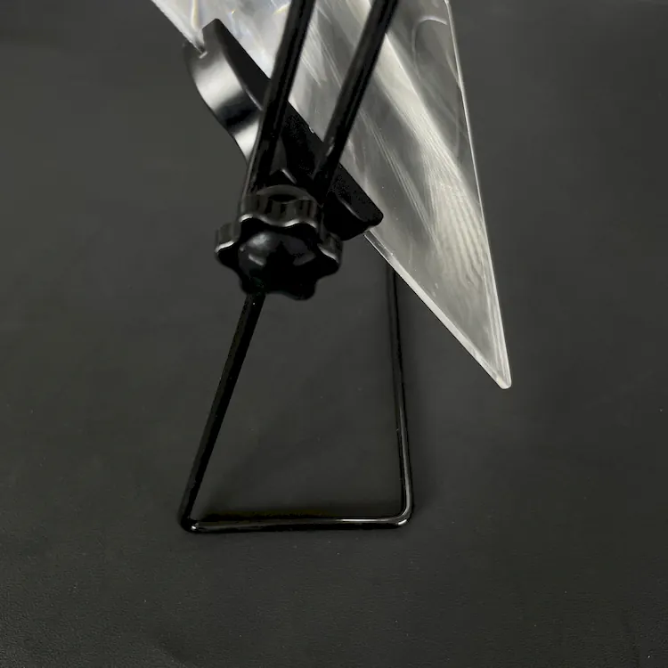 13-Inch Wrought Iron Magnifier Posts and Post Holders
