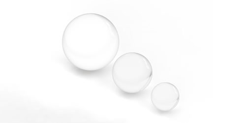 Small Ball Optical Lenses