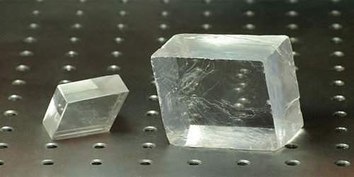 Iceland Spar Crystallography