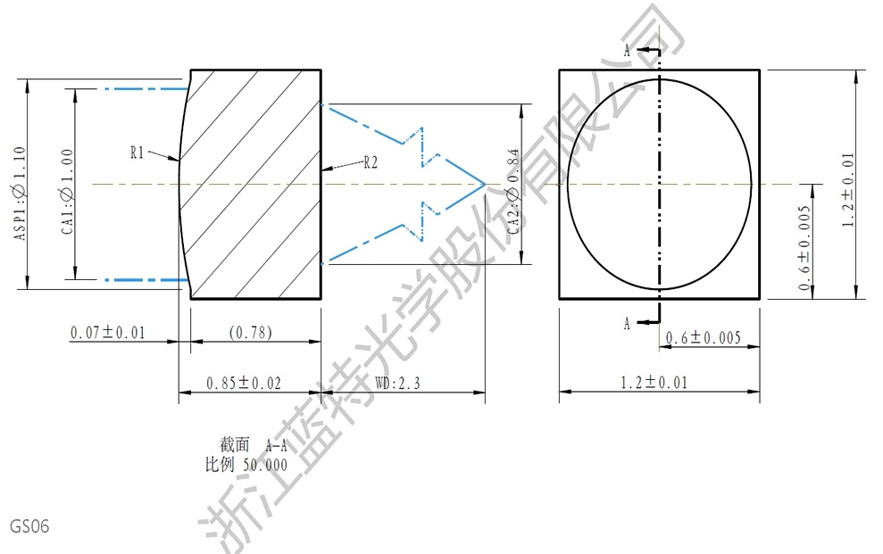 GS06 Optical Lenses