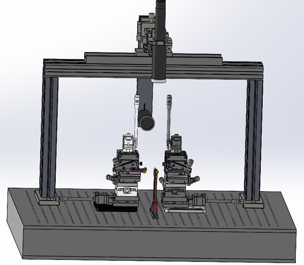 Y-Waveguide Automatic Alignment Coupling Stage Optical Production Equipment
