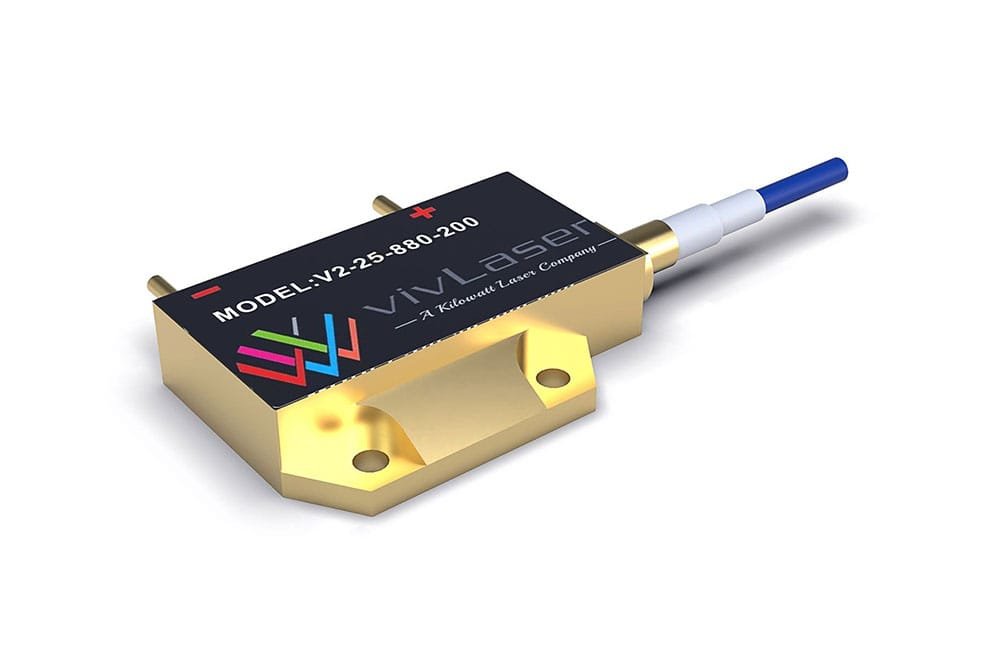 Semiconductor Laser Pump Source: V2-25-880-200 Pump Source