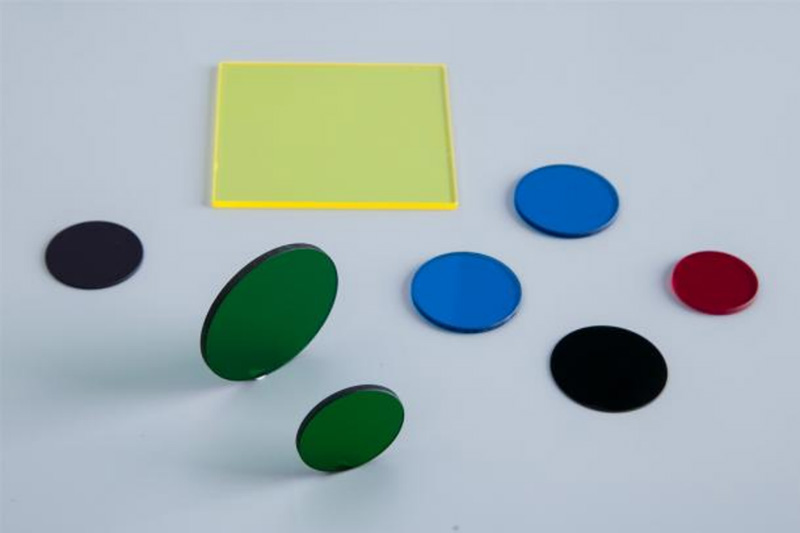 Colored Glass Filter / Uncoated Filter Optical Filters