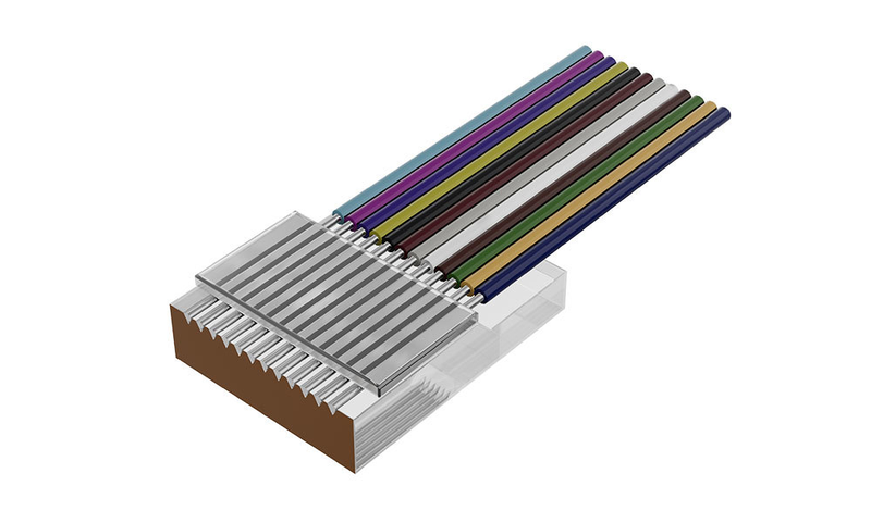 Coated Fiber Array Fiber Optics