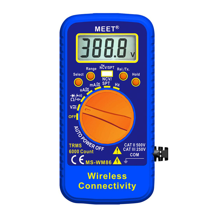 Multifunction Digital Multimeter 6000 Count Measurement Devices