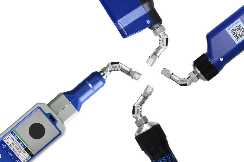 Dedicated 70-Degree Elbow Interface Adapter Fiber Inspection Tools