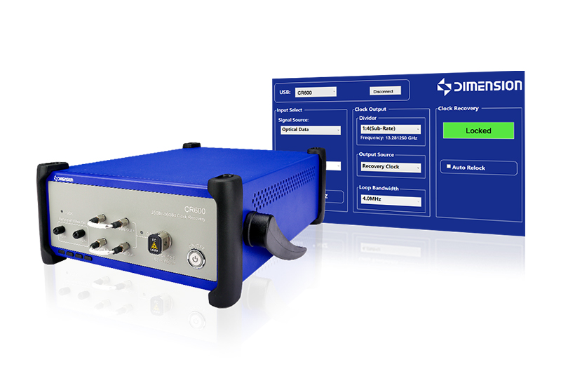 CR600 60Gbaud Optoelectronic Clock Recovery Unit Fiber Test & Measurement