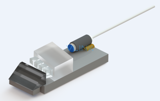 TFF CWDM/LAN WDM Block TFF CWDM4 Wavelength-Division Multiplexing (WDM)